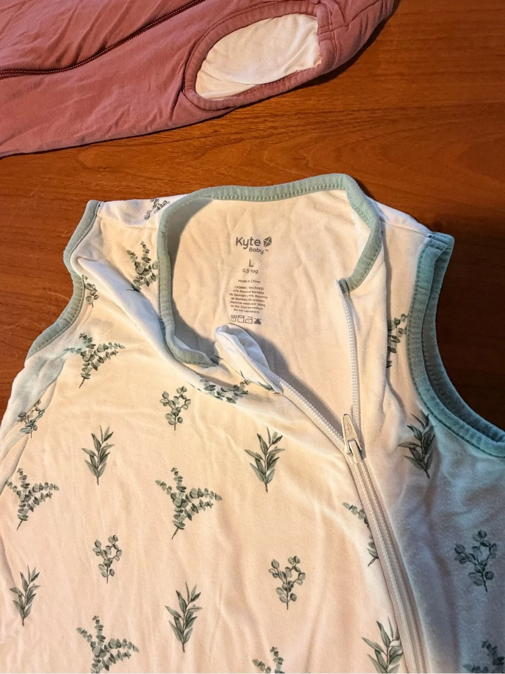 Kyte Baby Sleeveless Sleep Sack in Soft Pink